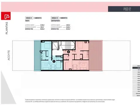 Departamento 3 ambientes con 3 baños