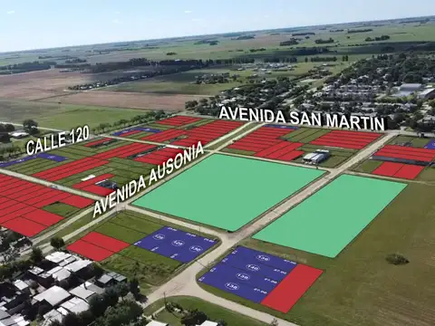 Terrenos listos para construir en Loteo Solares