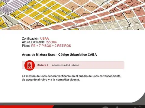 Terreno en Venta en Flores, USD 300.000