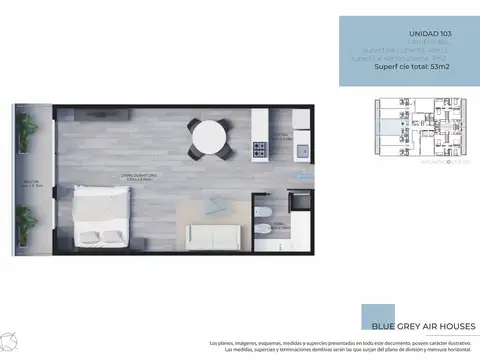 Echeverría 4300, Piso 1