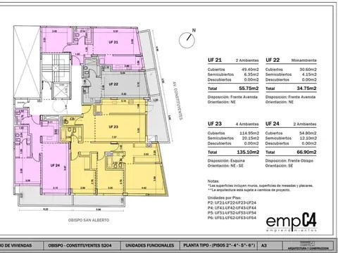 Departamento en Venta de 4 ambientes