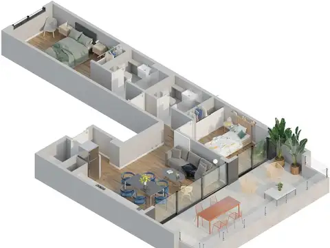 Departamento en Venta en Belgrano Barrancas, USD 292.000