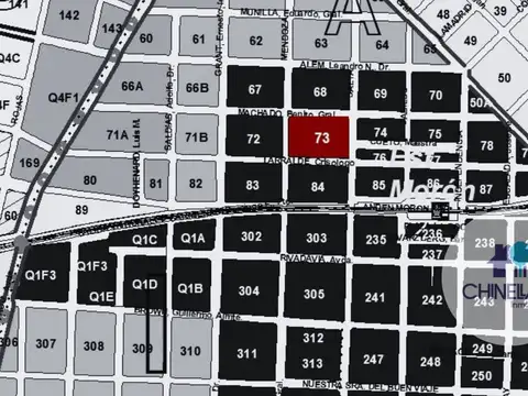 Terreno en Venta 8,52  mts Frente