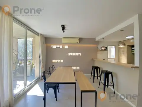 Departamento 3 ambientes con 2 baños