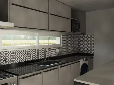 Casa 3 ambientes con 1 baño
