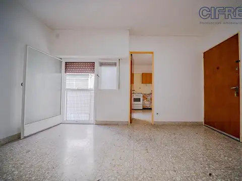 Departamento 2 ambientes con 1 baño