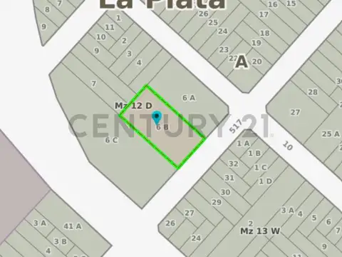 Terreno en Venta de 519,0 m2