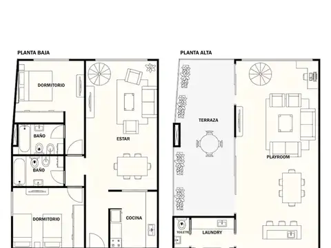 Departamento en Venta con 1 cocheras