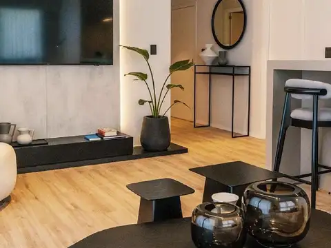 DOS AMBIENTES CON JARDIN