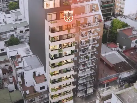 Monoambiente a estrenar al frente en Belgrano