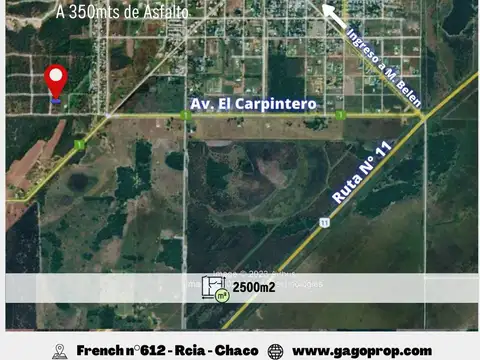 terreno 25x40 - Margarita Belen - B° Quintas de Belen