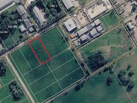 Fracción Industrial de 2.318,40 m² - Burzaco
