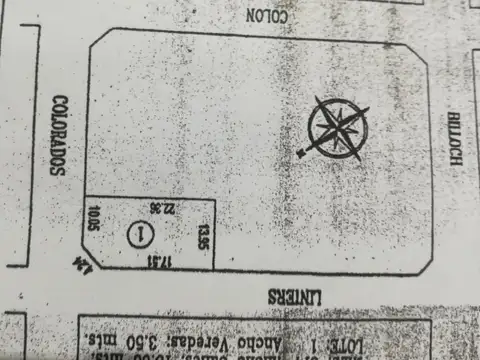 LOTE DE 273 MTS EN ESQUINA SOBRE LA CALLE LINIERS Y COLORADO TIGRE.