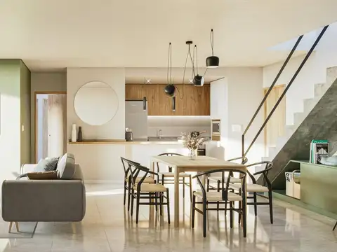 Departamento de tres dormitorios - Terraza exclusiva con pileta