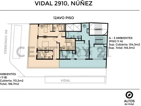 Departamento en Venta en Parque Chacabuco, USD 135.000