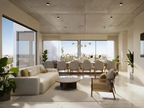 Departamento 2 ambientes con 1 baño