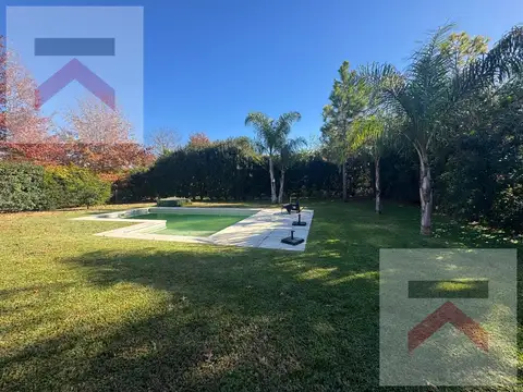 Casa en una planta 4 dorm gran parque con piscina Chacras de La Reserva Cardales