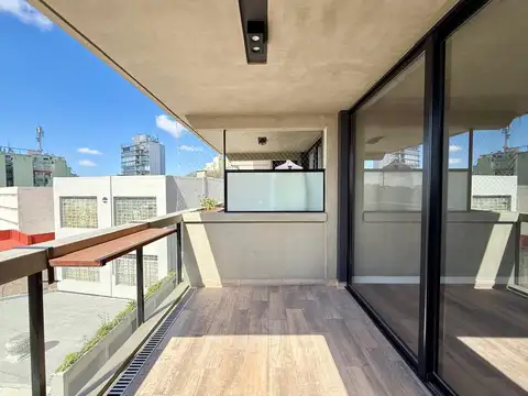 Departamento en alquiler en chacarita ambiente y medio a Estrenar.