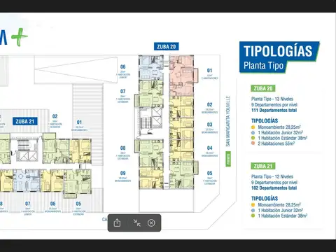Departamento en Venta de 3 ambientes