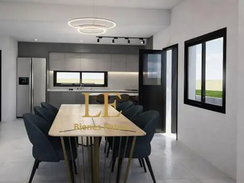 Casa 4 ambientes con 2 baños