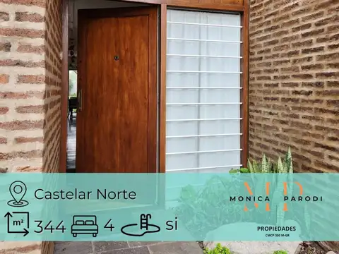 Casa 6 ambientes EN VENTA en Castelar Norte