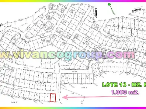 Terreno en Venta 50  mts Fondo