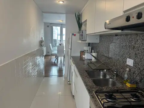 Departamento 2 ambientes con 2 baños