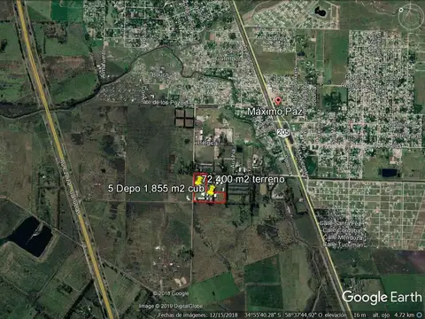 Galpon en Venta 200  mts Frente