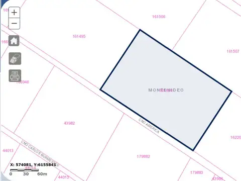 Chacra en venta de 35522m2 ubicado en Cuchilla Pereira