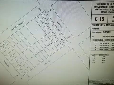 Galpon en Venta 45  mts Fondo