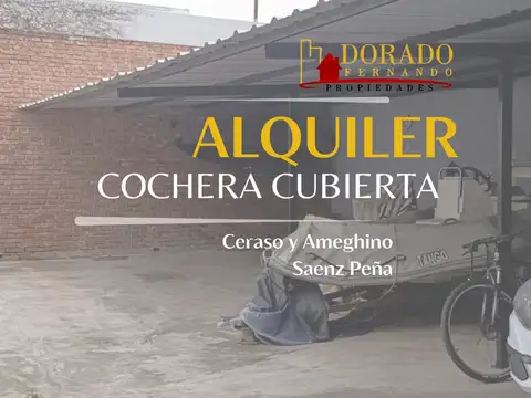 COCHERA CUBIERTO - PORTON AUTOMATICO