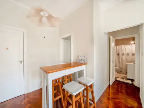 Departamento 2 ambientes con 1 baño