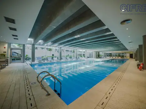 Departamento en complejo MilAires de 3 ambientes con balcón y amenities en Villa Devoto