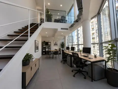 Oficina Dúplex Premium con Cochera en Belgrano