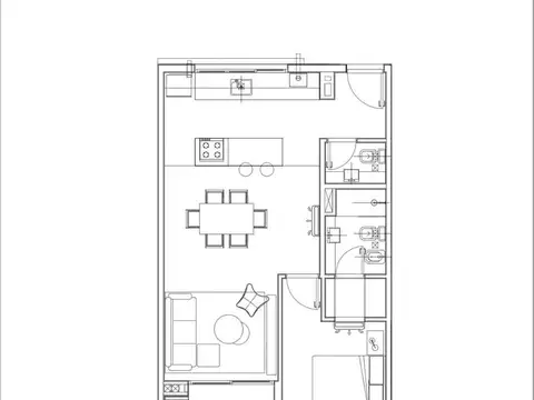 Departamento en Venta en Martínez Santa Fe / Fleming, USD 225.000