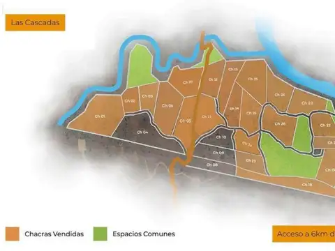 Terreno en Venta en El Durazno, USD 48.000