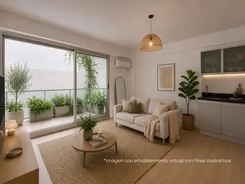 Departamento en Venta de 1 dormitorio