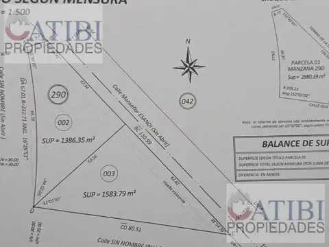 Terreno en Venta de 2460,0 m2