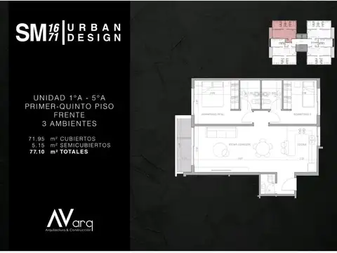 Departamento en Florida Mitre/Este