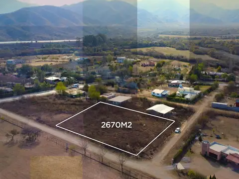 Terreno en Venta de 2670,0 m2