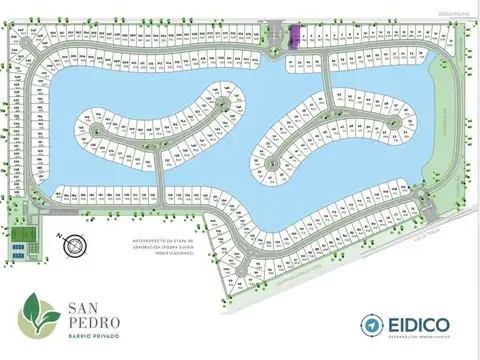 Terreno emprendimiento Lotes en venta en el Barrio San Pedro
