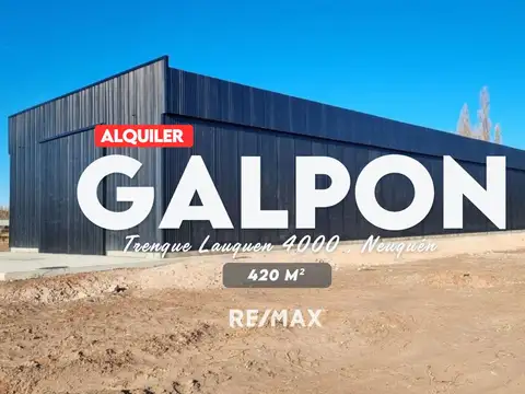 ALQUILER GALPON 420 m2, NEUQUEN