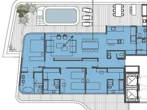 Departamento en Venta de 4 ambientes