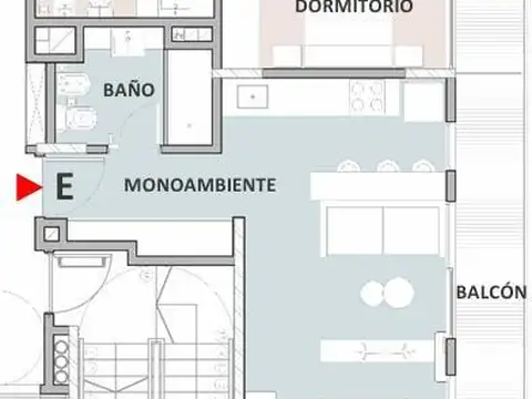 Departamento en Venta Apto profesional