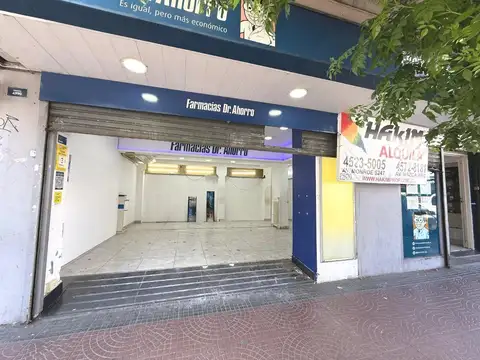 LOCAL COMERCIAL EN ALQUILER EN VILLA URQUIZA  SOBRE AVENIDA