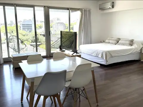 Alquiler Monoambiente Palermo Hollywood Amenities y Seg 24h