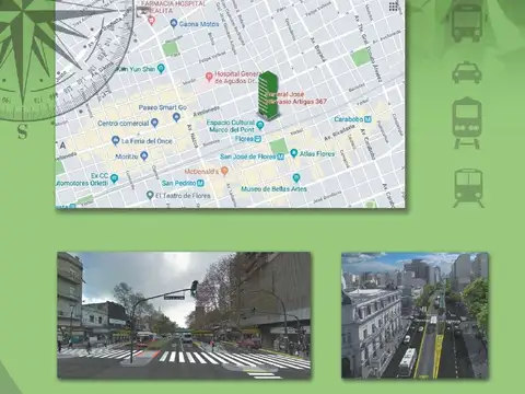 Departamento en Venta en Flores, USD 127.507