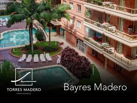 Alquiler depto de 2 Suites, edificio Bayres Madero