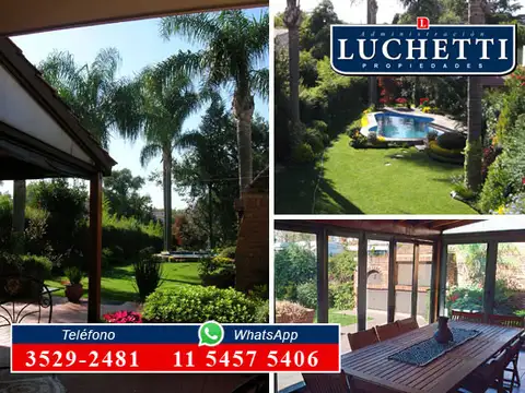 NUEVAS CONDICIONES!  ESPECTACULAR CHALET 3 dormitorios y dependencia