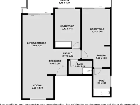 Departamento en Venta de 2 dormitorios